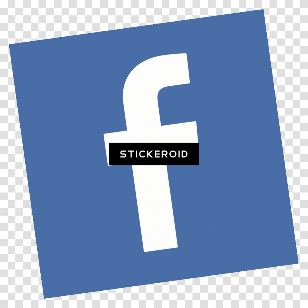 Follow Us On Facebook Logo Sign, Security, Cross Transparent Png