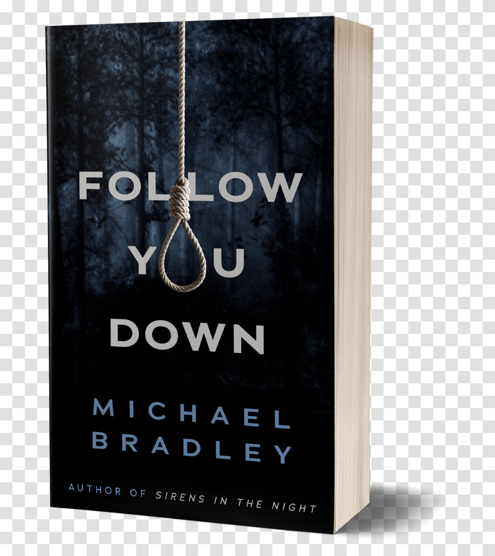 Follow You Down Book Cover Rope Hanging From Top Of Paper Bag, Poster, Advertisement, Knot Transparent Png