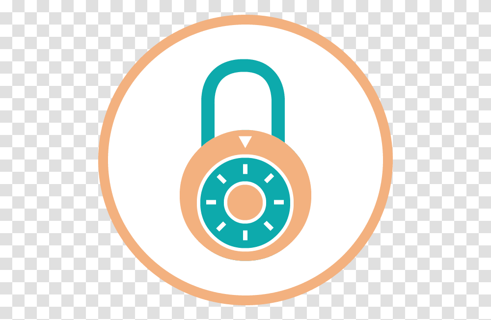 Followmyhealth Login Icon Circle, Lock, Combination Lock, Security Transparent Png
