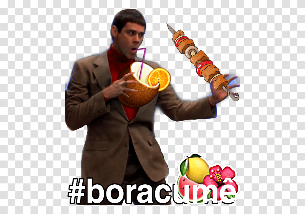 Fome Comida Bruce Angry Jim Carrey Face Jimcarreyraiva Meat And Meat Products, Person, Performer, Juggling, Architecture Transparent Png