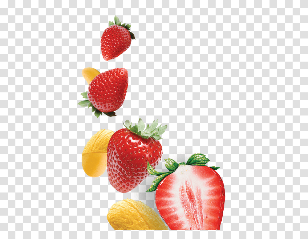 Fondo De Frutas Image, Strawberry, Fruit, Plant, Food Transparent Png
