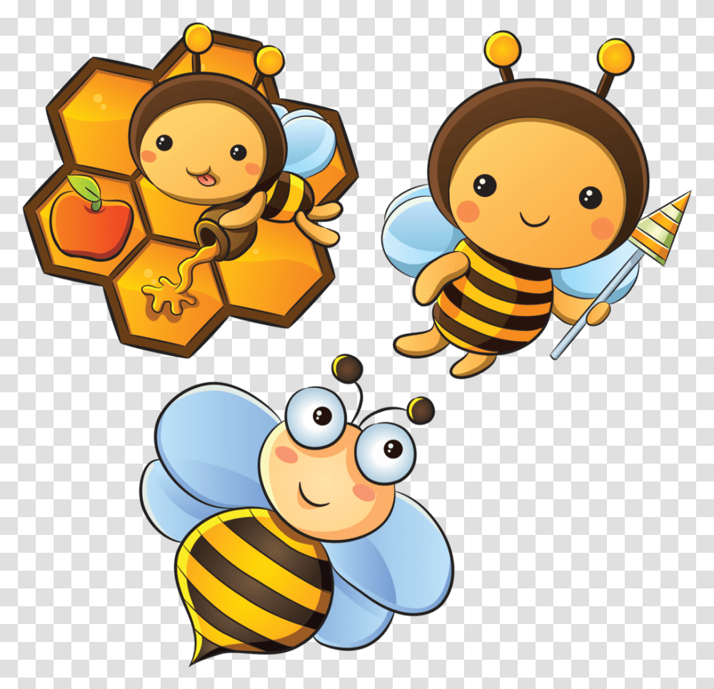 Fondo Para Spelling Bee Clipart Full Size Clipart Bee Birthday Party Cartoon, Invertebrate, Animal, Honey Bee, Insect Transparent Png