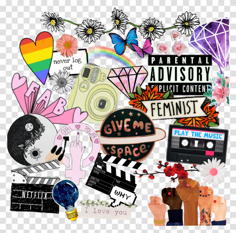 Fondo Tumblr Adolescente, Label, Doodle, Drawing Transparent Png