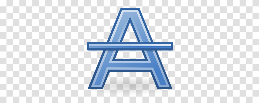 Font Cross, Triangle Transparent Png