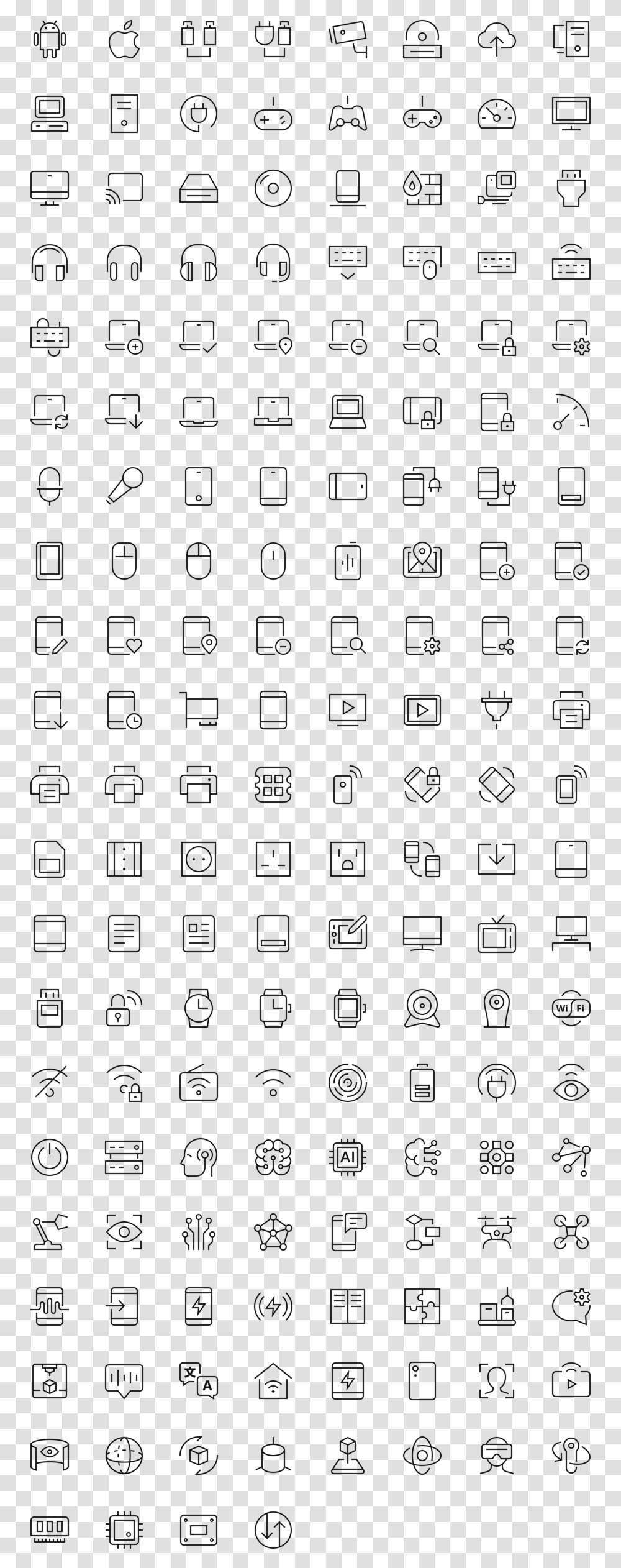 Font Awesome 4.6 3 Icons, Computer Keyboard, Electronics, Number Transparent Png