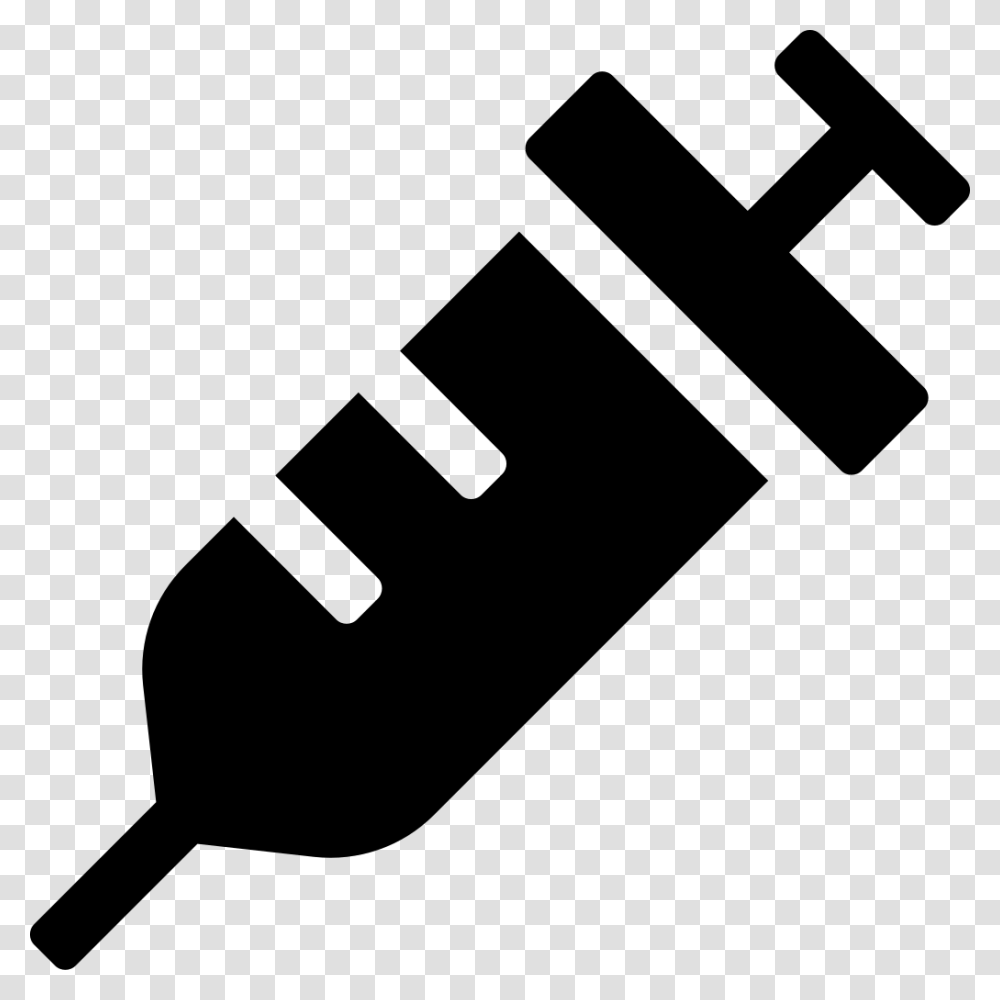 Font Awesome 5 Solid Syringe Icon Syringe Font Awesome, Gray Transparent Png