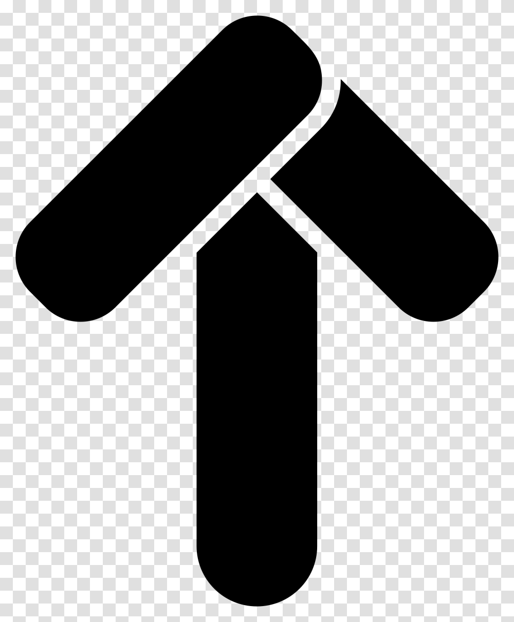 Font Awesome Arrow Up, Gray, World Of Warcraft Transparent Png