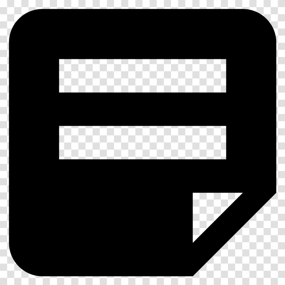 Font Awesome Note Icon, Gray, World Of Warcraft Transparent Png