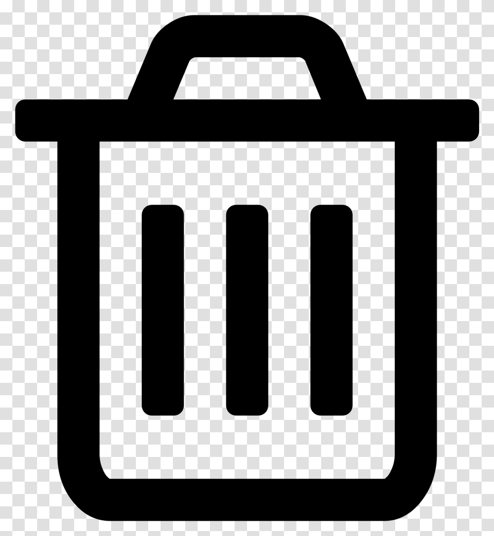 Font Awesome Trash Can Delete Icon, Gray, World Of Warcraft Transparent Png