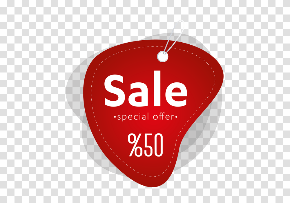 Font Design And Red Background Red Background Special Offer, Label, Ketchup Transparent Png