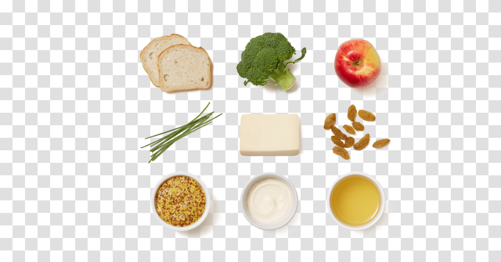 Fontina Amp Apple Grilled Cheese Sandwiches With Roasted Broccoli, Plant, Food, Vegetable, Produce Transparent Png