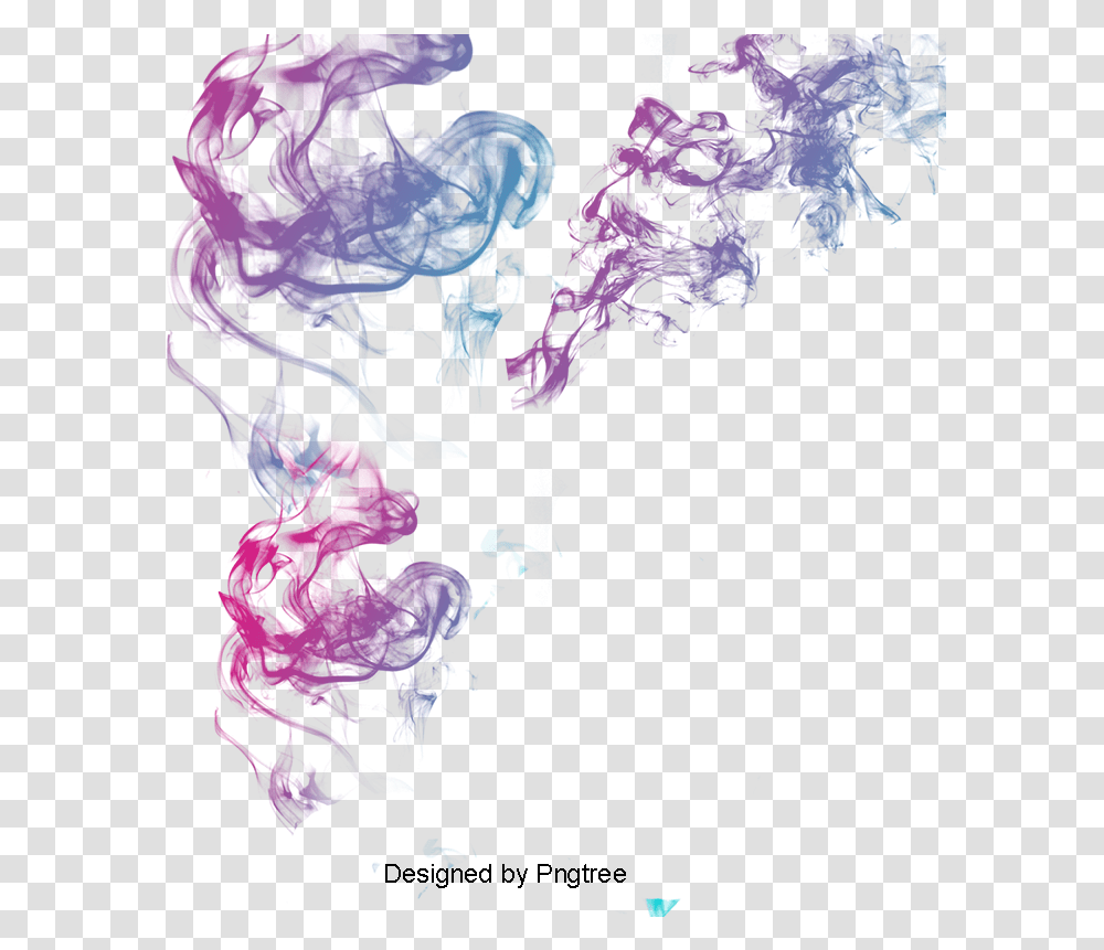 Fonts Drawing Smoke Sketch, Floral Design, Pattern Transparent Png
