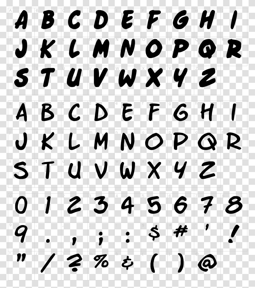 Fonts To Paint, Number, Calendar Transparent Png