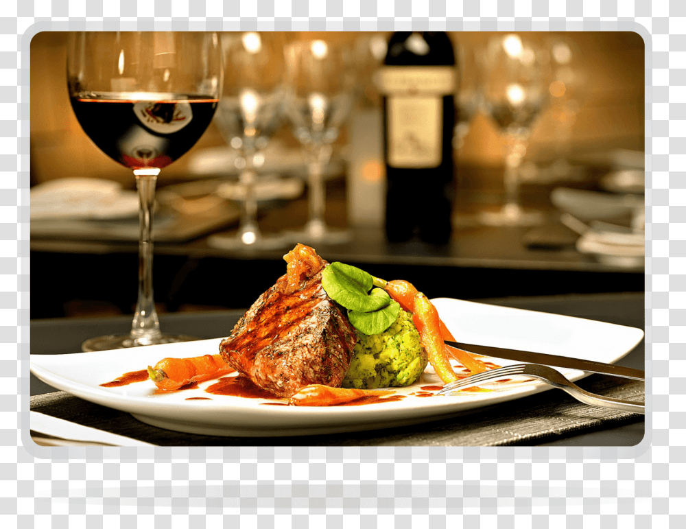 Food And Beverages Background, Glass, Alcohol, Wine, Meal Transparent Png