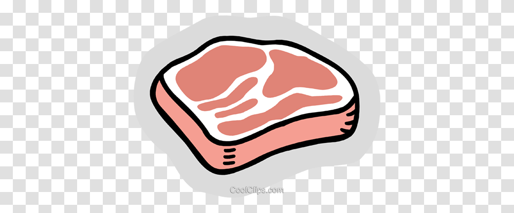 Food And Dining Steak Royalty Free Vector Clip Art Illustration, Pork, Rug, Ham, Bacon Transparent Png