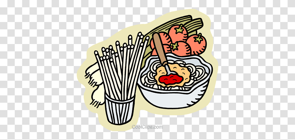 Food And Diningitalian Royalty Free Vector Clip Art Illustration, Bowl, Mixing Bowl, Dip, Culinary Transparent Png