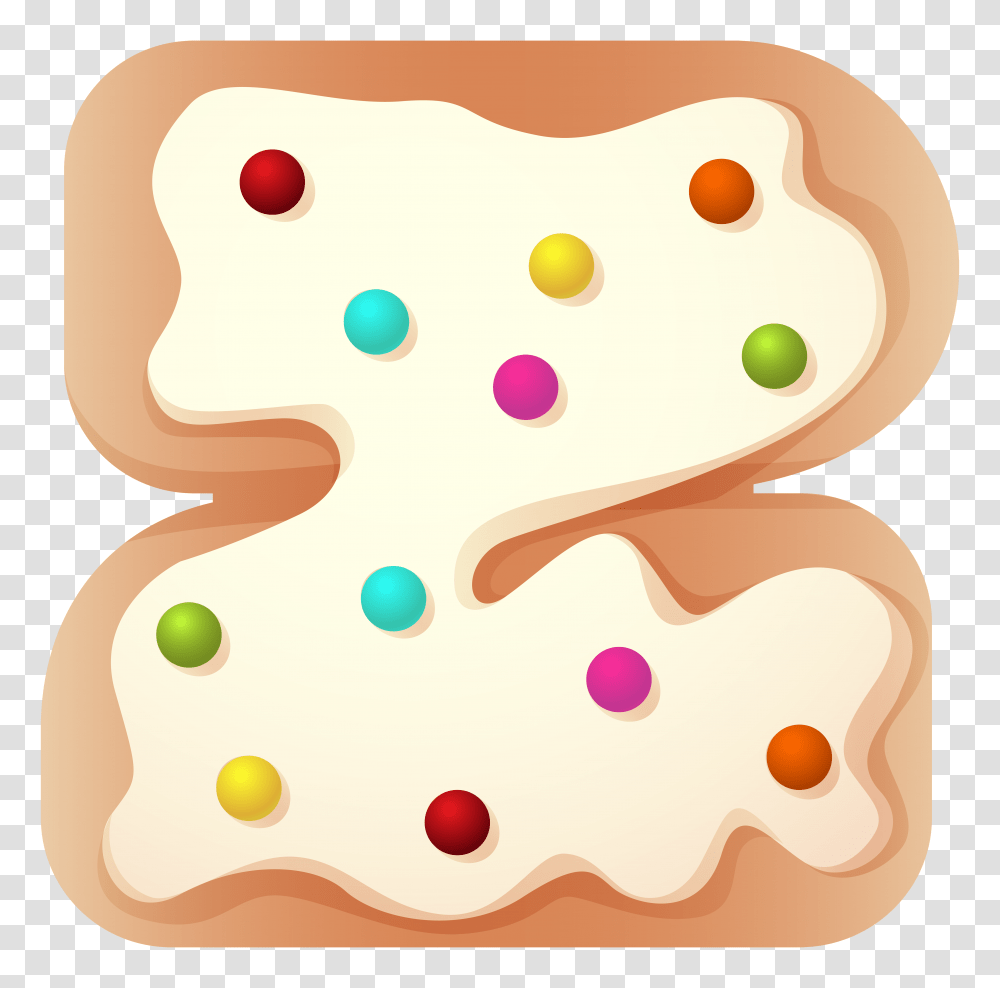 Food And Drink Number Two Clip Art Gallery, Cookie, Biscuit, Birthday Cake, Dessert Transparent Png