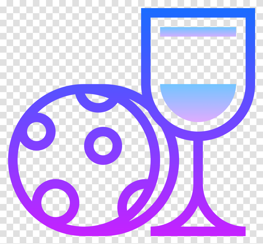 Food And Wine Icon Circle, Logo, Number Transparent Png