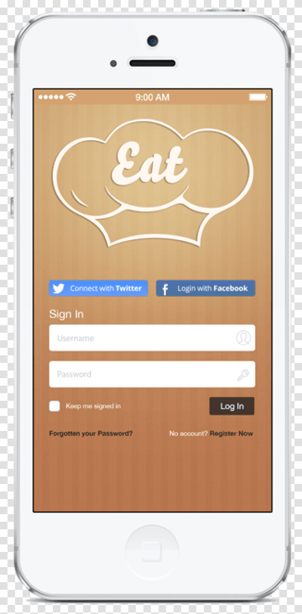 Food Apps Login Page, Mobile Phone, Electronics, Cell Phone Transparent Png