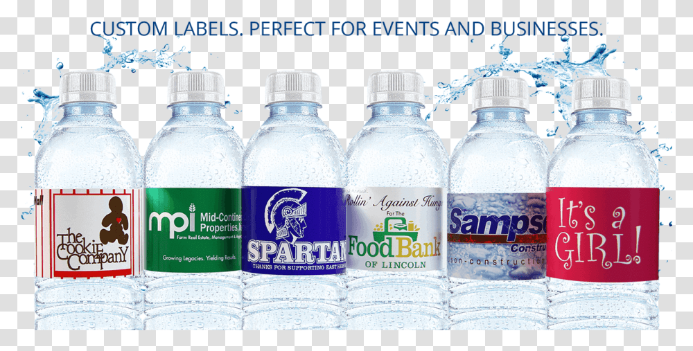 Food Bank Of Lincoln, Bottle, Water Bottle, Mineral Water, Beverage Transparent Png