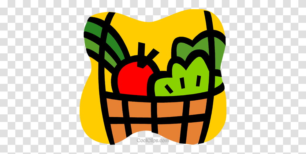 Food Baskets Royalty Free Vector Clip Art Illustration, Dynamite, Weapon, Plant, Shopping Basket Transparent Png