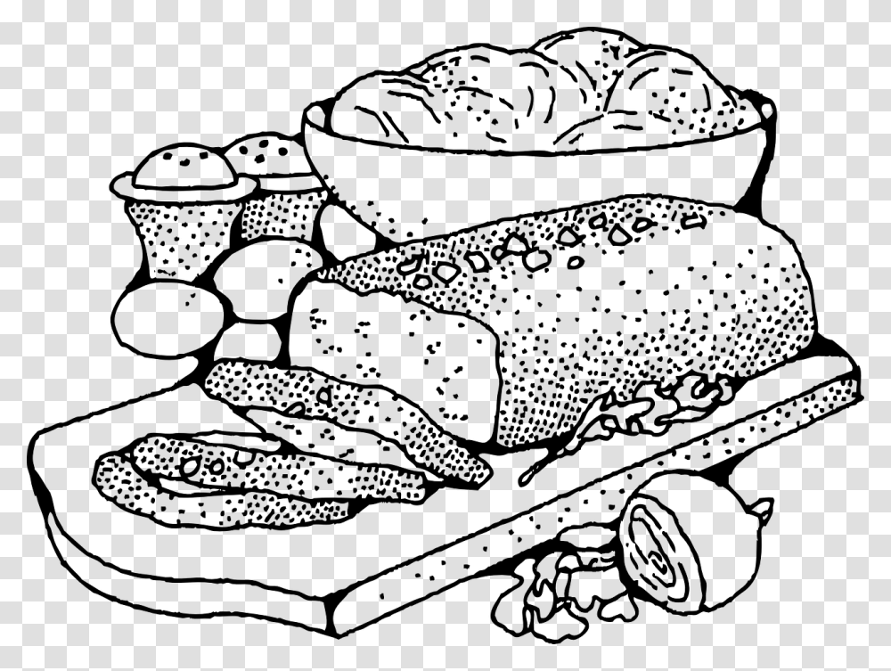 Food Black And White Clip Art, Gray, World Of Warcraft Transparent Png