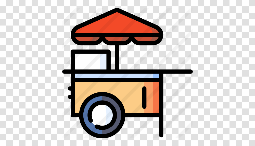 Food Cart, Vehicle, Transportation, Van Transparent Png