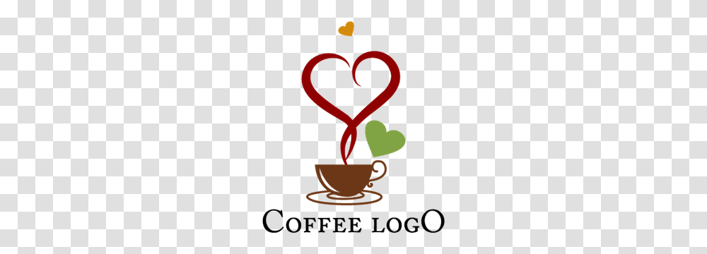 Food Coffee Cup Logo Vector, Poster, Advertisement, Heart, Pottery Transparent Png