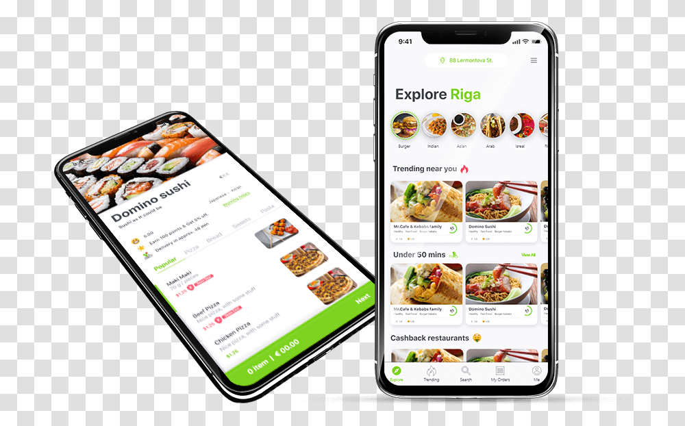 Food Delivery System In Market Mobile Phone, Electronics, Cell Phone, Menu Transparent Png