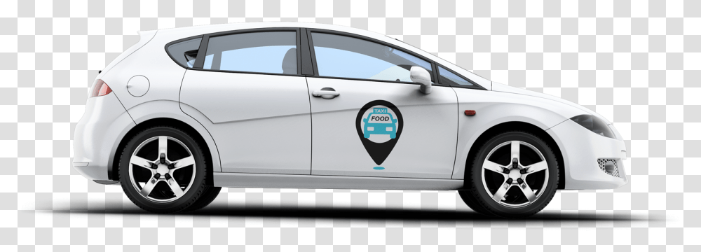 Food Delivery Uber Eats Car, Vehicle, Transportation, Automobile, Sedan Transparent Png