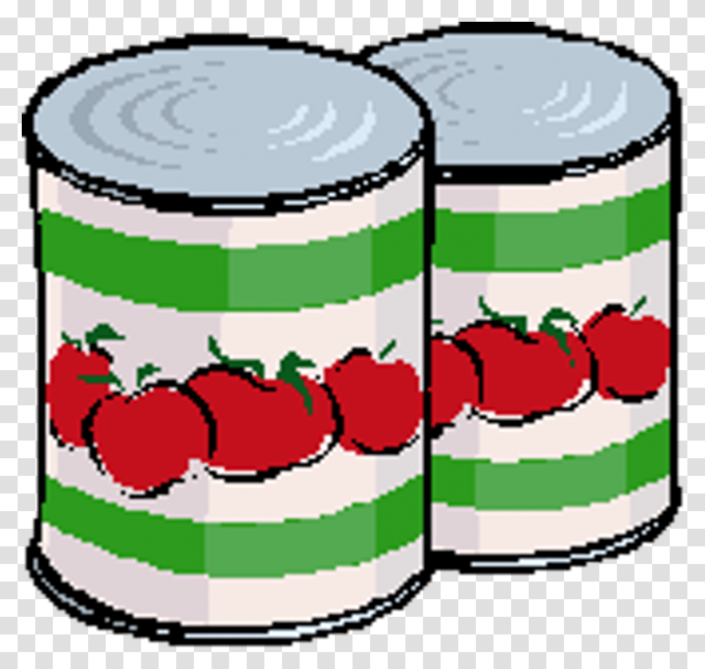 Food Drive Clip Art Cans Of Food Clipart, Canned Goods, Aluminium, Tin, Paint Container Transparent Png