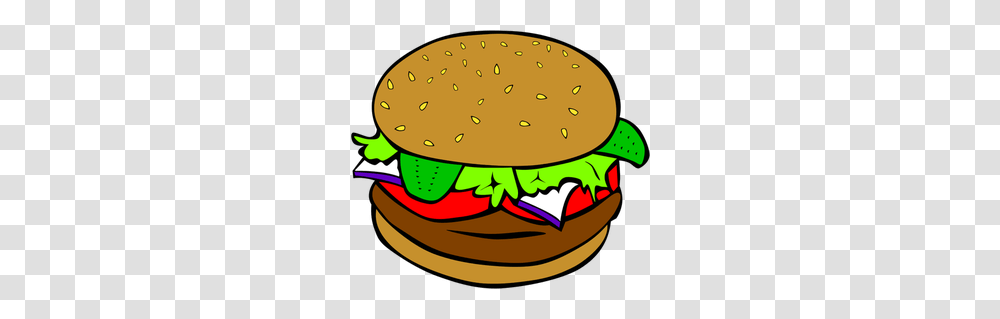 Food Free Clipart, Burger, Apparel Transparent Png