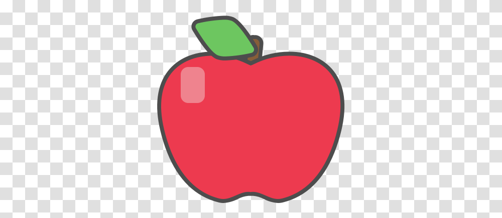 Food Fruit Apple Free Icon Of Fruits Easy Drawing Of An Apple, Plant, Vegetable Transparent Png