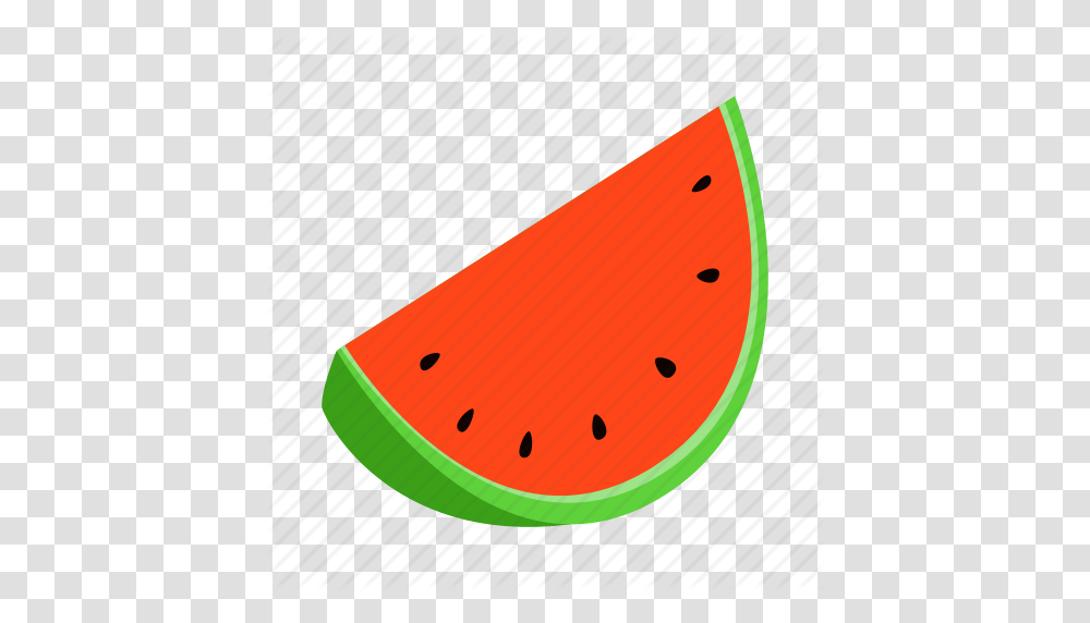 Food Fruit Healthy Isometric Red Slice Watermelon Icon, Plant, Mobile Phone, Electronics, Cell Phone Transparent Png