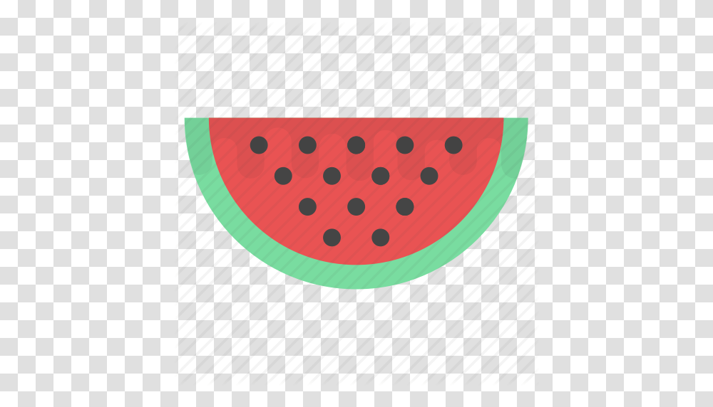 Food Fruit Natural Food Watermelon Watermelon Slice Icon, Plant, Rug Transparent Png