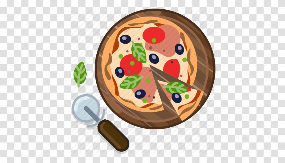 Food Gastronomy Italy Meal Pizza Plate Restaurant Icon, Plant, Sphere, Birthday Cake, Lunch Transparent Png