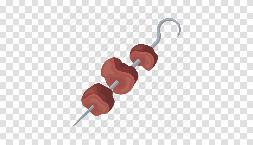 Food Grill Kebab Meat Piece Shish Skewer Icon, Dynamite, Bomb, Weapon, Weaponry Transparent Png