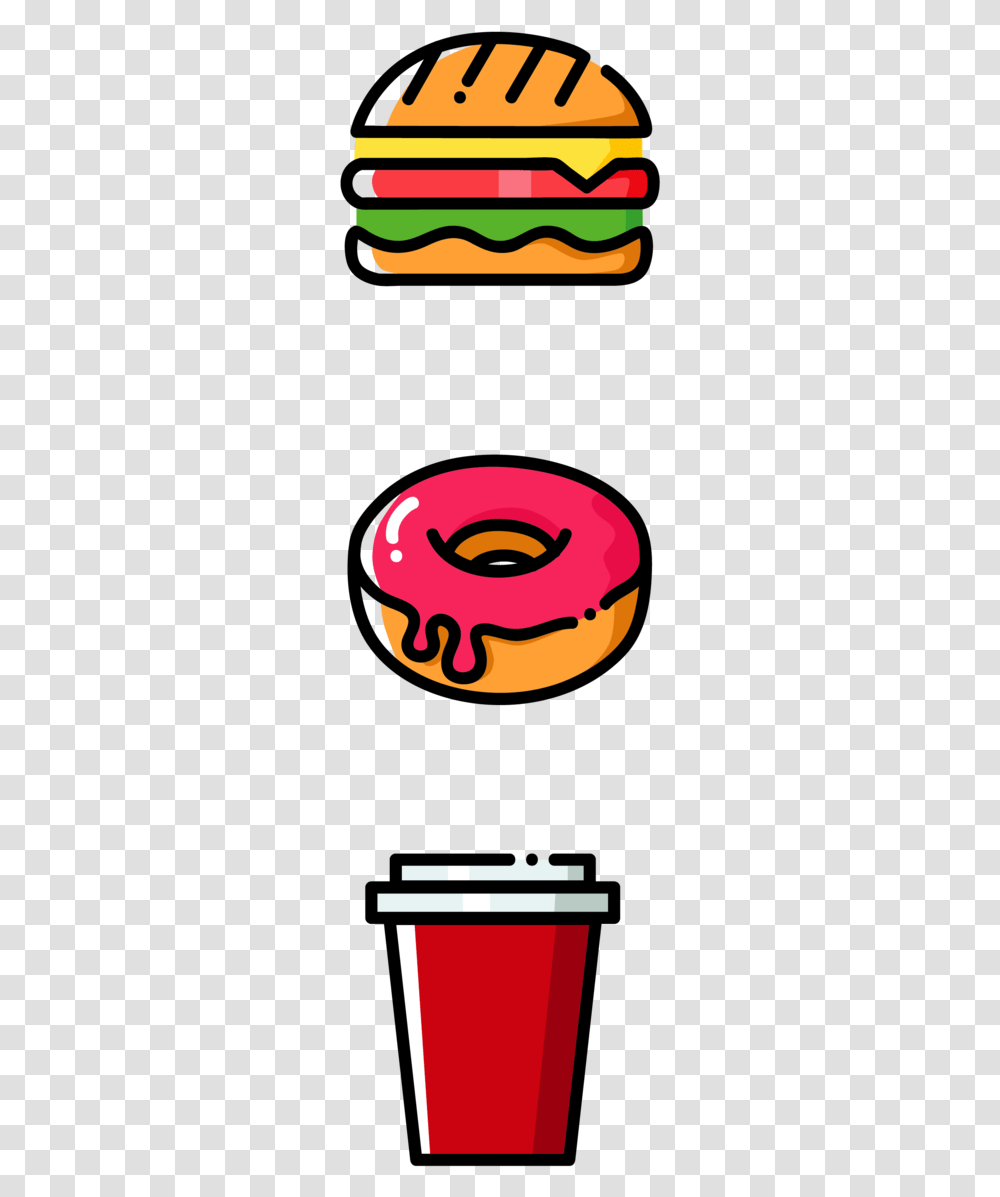 Food Icons, Pastry, Dessert, Donut, Bread Transparent Png