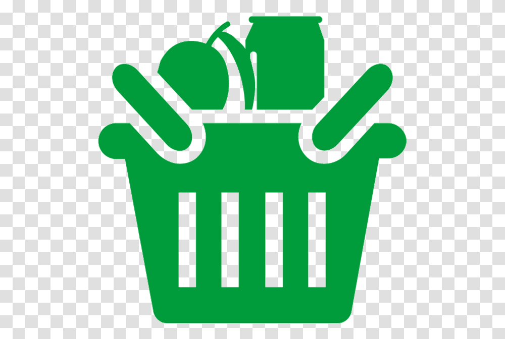 Food In Shopping Basket Icon, First Aid, Plastic, Bucket Transparent Png
