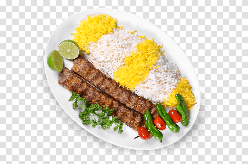 Food Iran, Dish, Meal, Plant, Steak Transparent Png