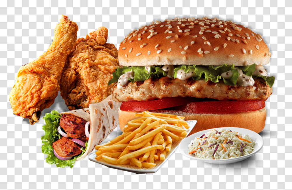 Food Items Images, Burger, Fries Transparent Png