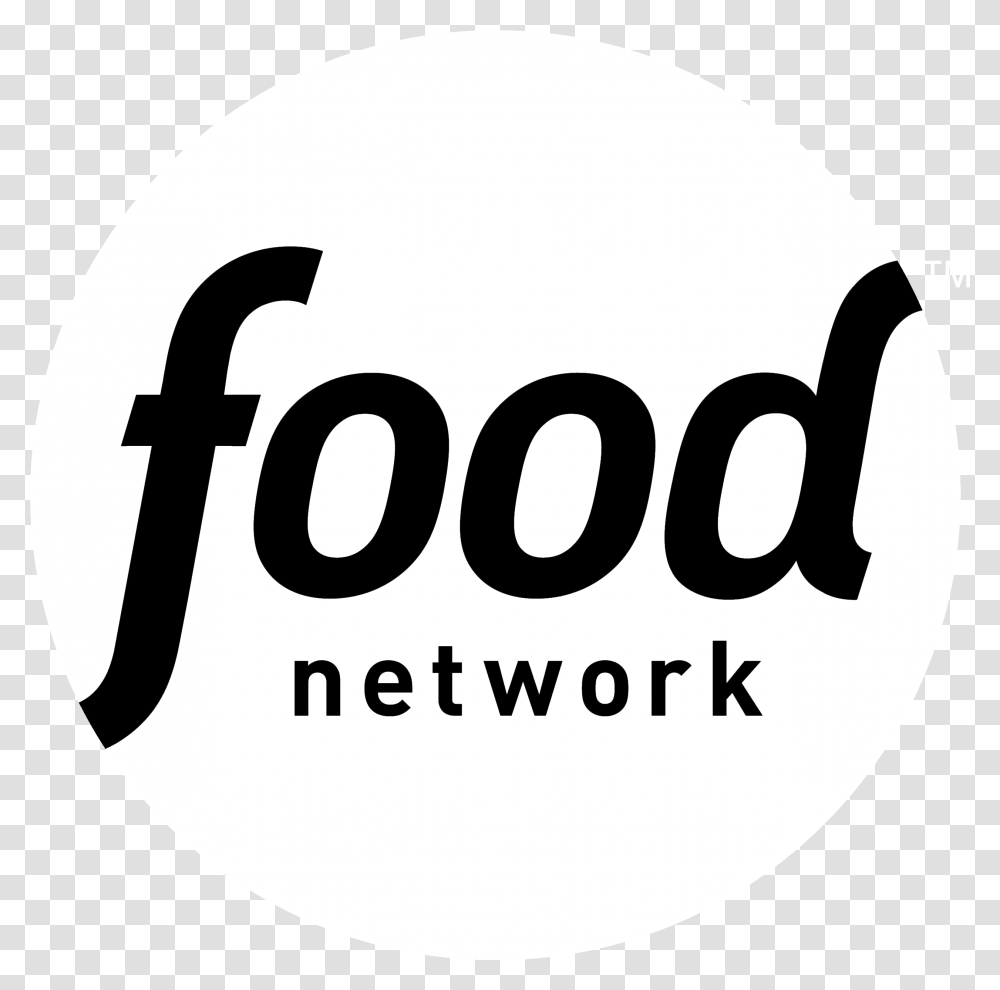 Food Network Logo White Image Food Network Magazine Logo, Label, Text, Word, Face Transparent Png