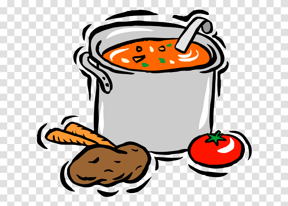 Food Omelette Soup Clip Art Soup Clipart Download, Bucket, Pot, Dutch Oven, Bowl Transparent Png