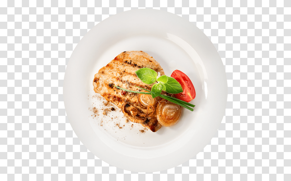 Food On A White Plate, Dish, Meal, Pasta, Plant Transparent Png