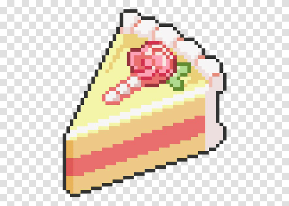Food Pixel Cake Tumblr Pastel Pink Yellow Pixel Cake, Sweets, Confectionery, Rug, Triangle Transparent Png