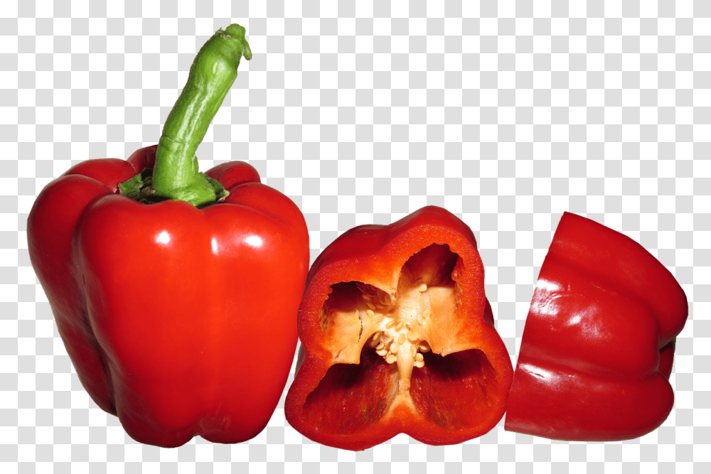 Food, Plant, Pepper, Vegetable, Bell Pepper Transparent Png