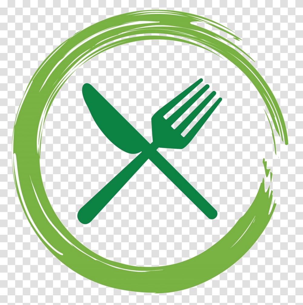 Food Plate Cut Out, Fork, Cutlery, Logo Transparent Png