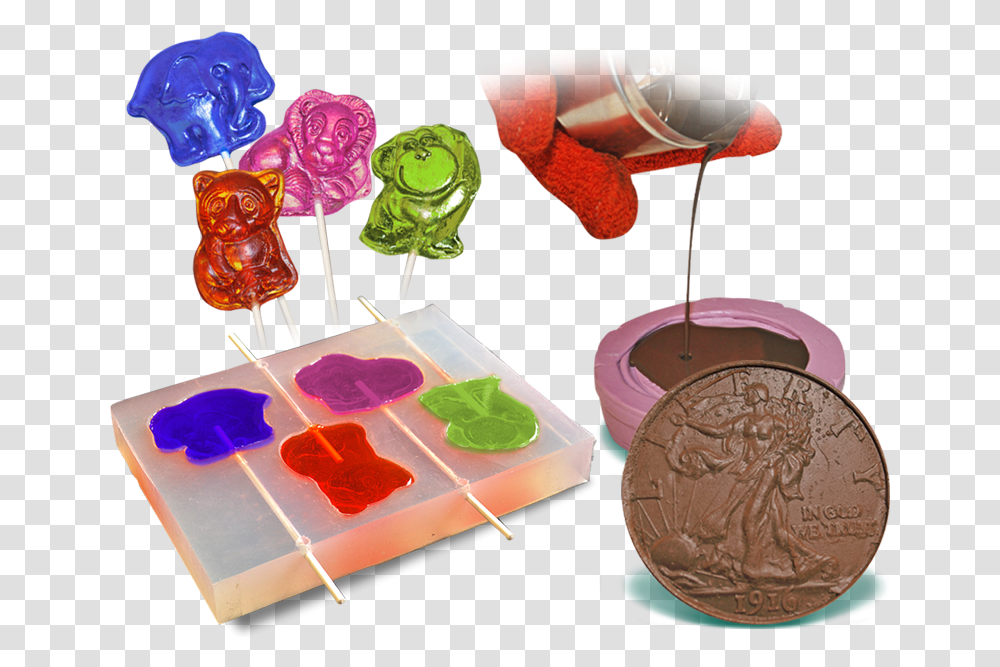 Food Safe Silicone Mold, Candy, Lollipop, Sweets, Confectionery Transparent Png