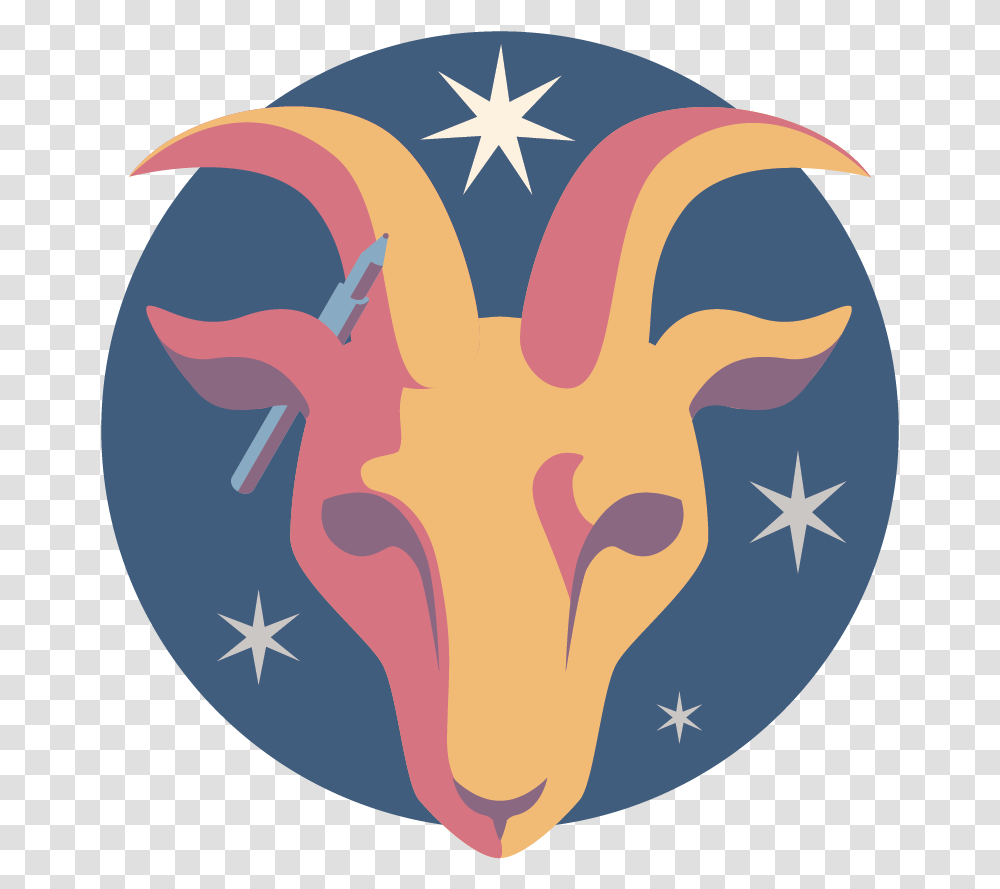 Food Service Horoscope Icons Goats, Symbol, Flag, Logo, Trademark Transparent Png