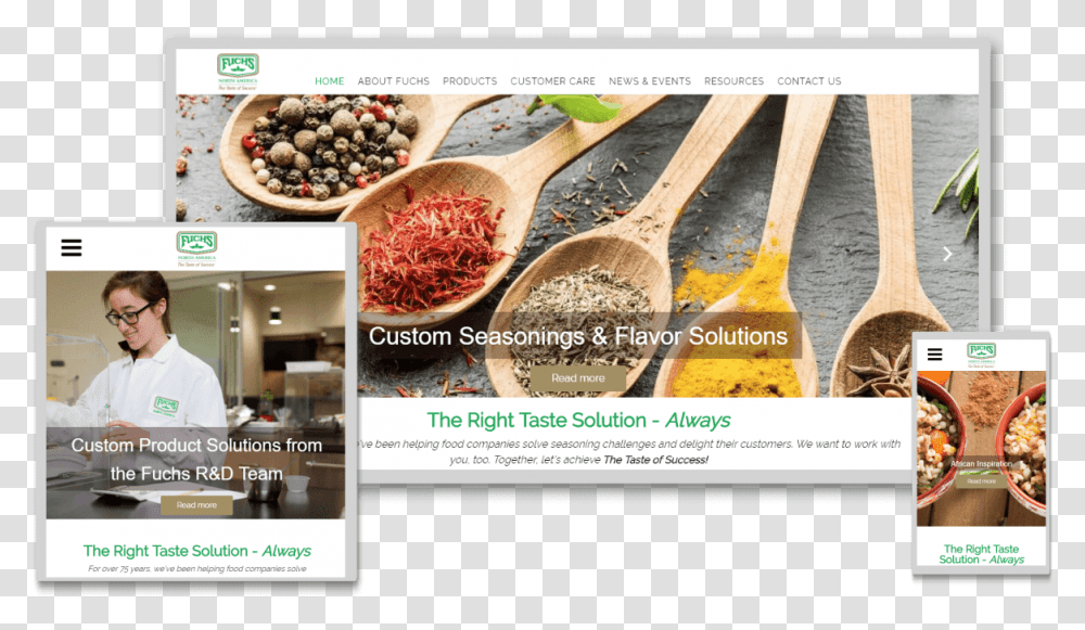 Food Service Responsive Website Design Superfood, Person, Poster, Advertisement, Flyer Transparent Png